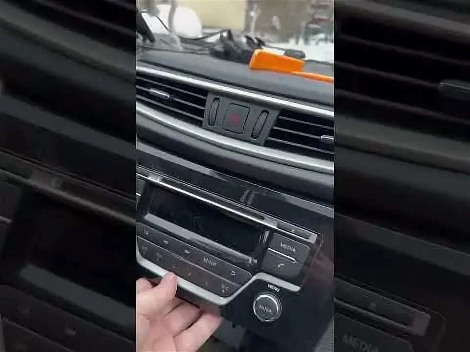 J11 как снять магнитолу Головное устройство, установка для Qashqai J11 и X-Trail T32 (часть 2) Nissan
