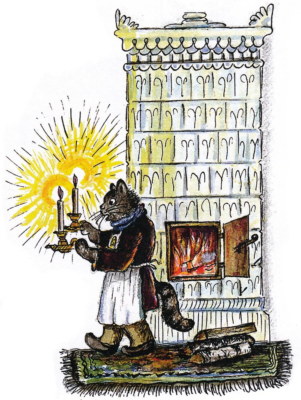 Аудиосказки кошкин. Иллюстрации к произведению кошкин дом. кошкин дом картинки из мультика.