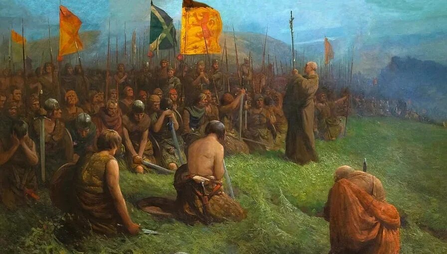 Глава перед боем. Шотландия битва при Баннокберне. Битва при Баннокберне 1314. Битва при Баннокберне 1314 шотландцы. 1314 Год битва при Баннокберне.