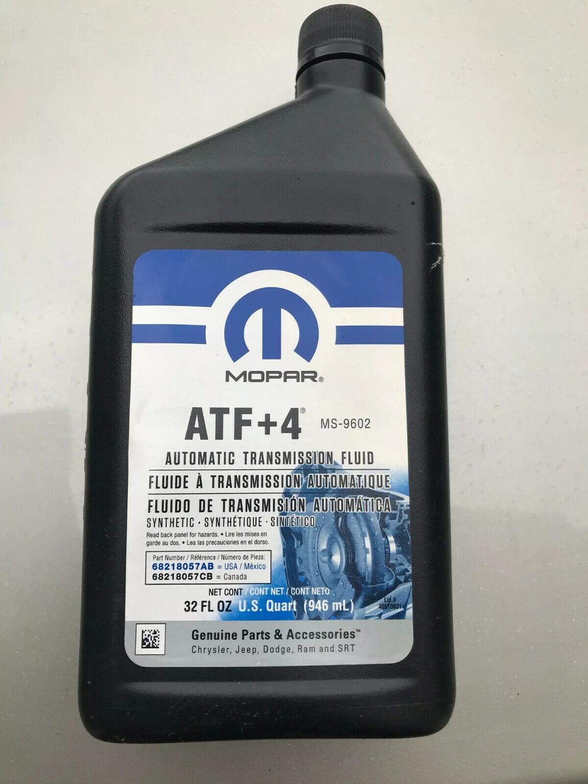 Атф 4 для акпп. Mopar ATF+4 (MS-9602). Mopar ATF+4 артикул. Масло мопар АТФ 4+. Mopar ATF+4 аналоги.