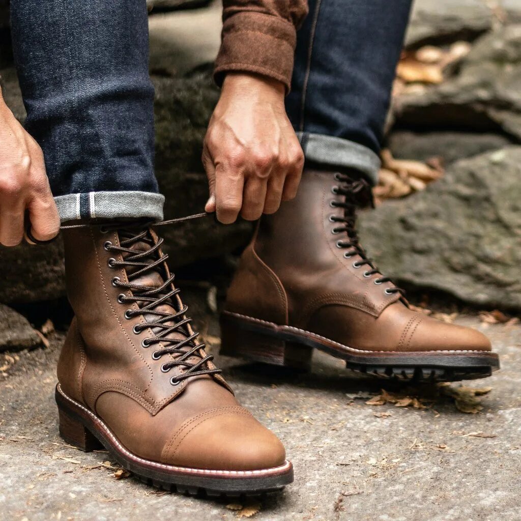 Return boot. Ботинки thursday. thursday обувь мужская. lumberjack boots brown leather. thursday boot co.