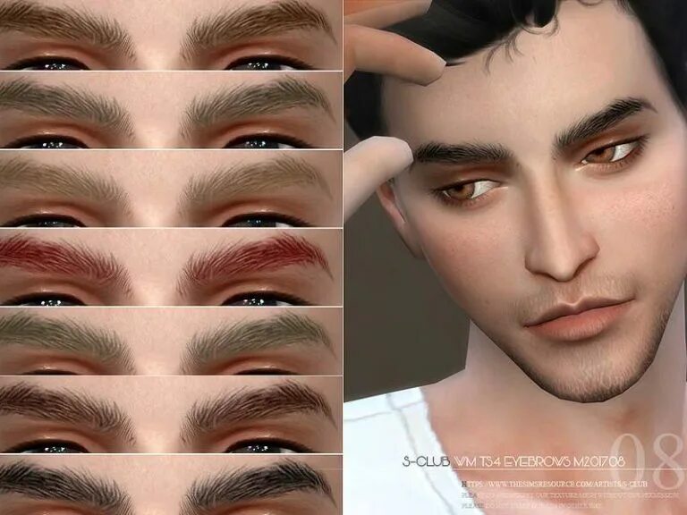 Симс 4 мод на реалистичность. SIMS 4 male Eyebrows. S-Club WM ts4 Eyebrows 201905. Симс 4 брови для мужчин. The SIMS 4 брови мужские.