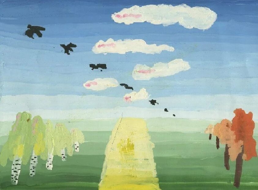 Изо 2 класс небо. Детские рисунки красками. Пейзаж для детей дошкольного возраста. Небо рисунок для детей. Рисунок на тему лето.