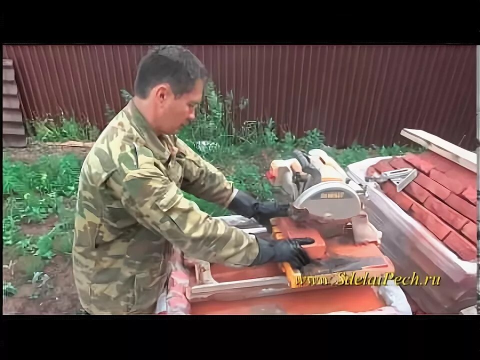 Болгарка по кирпичу