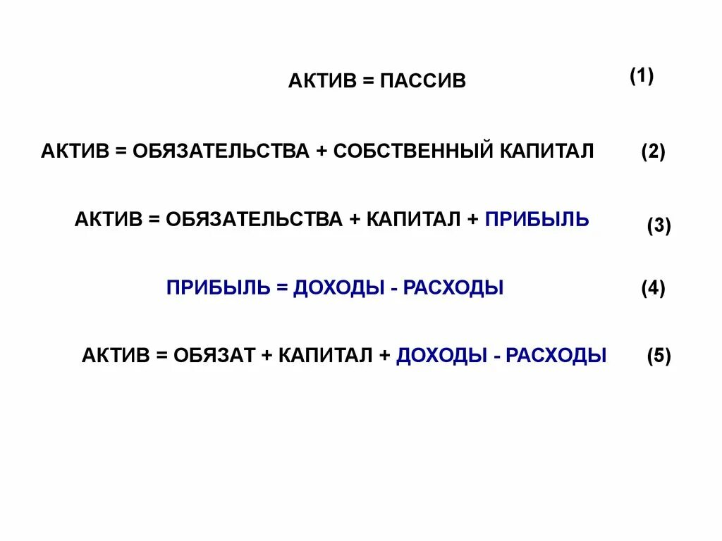 Активы обязательства капитал. Активы обязательства собственный капитал. Активы капитал обязательства формула. Активы = обязательства + капитал + доходы - расходы.