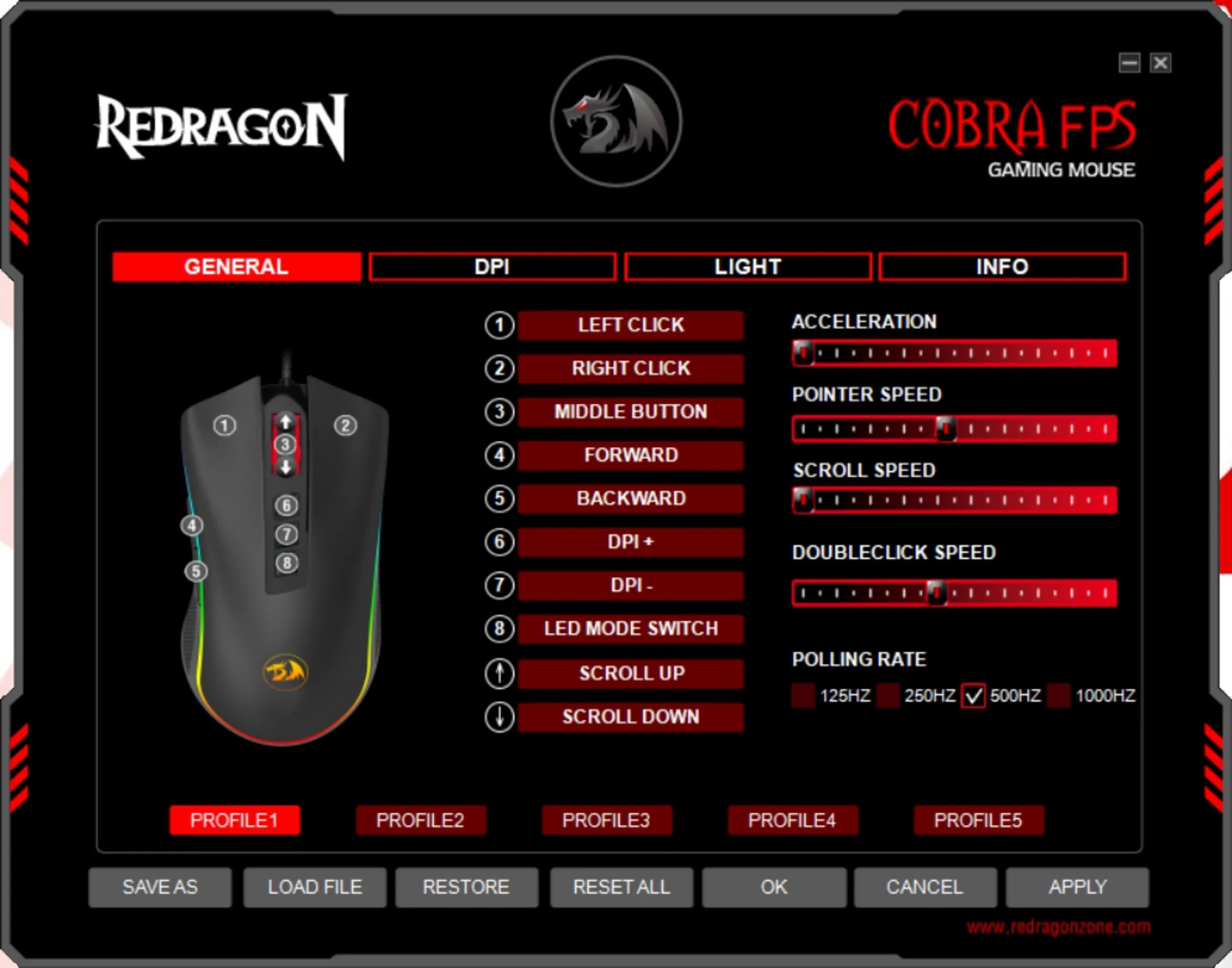 Настройка cobra. REDDRAGON Cobra m711. REDDRAGON Cobra fps m711-fps. Мышка REDDRAGON Cobra. REDDRAGON Cobra m711-2.