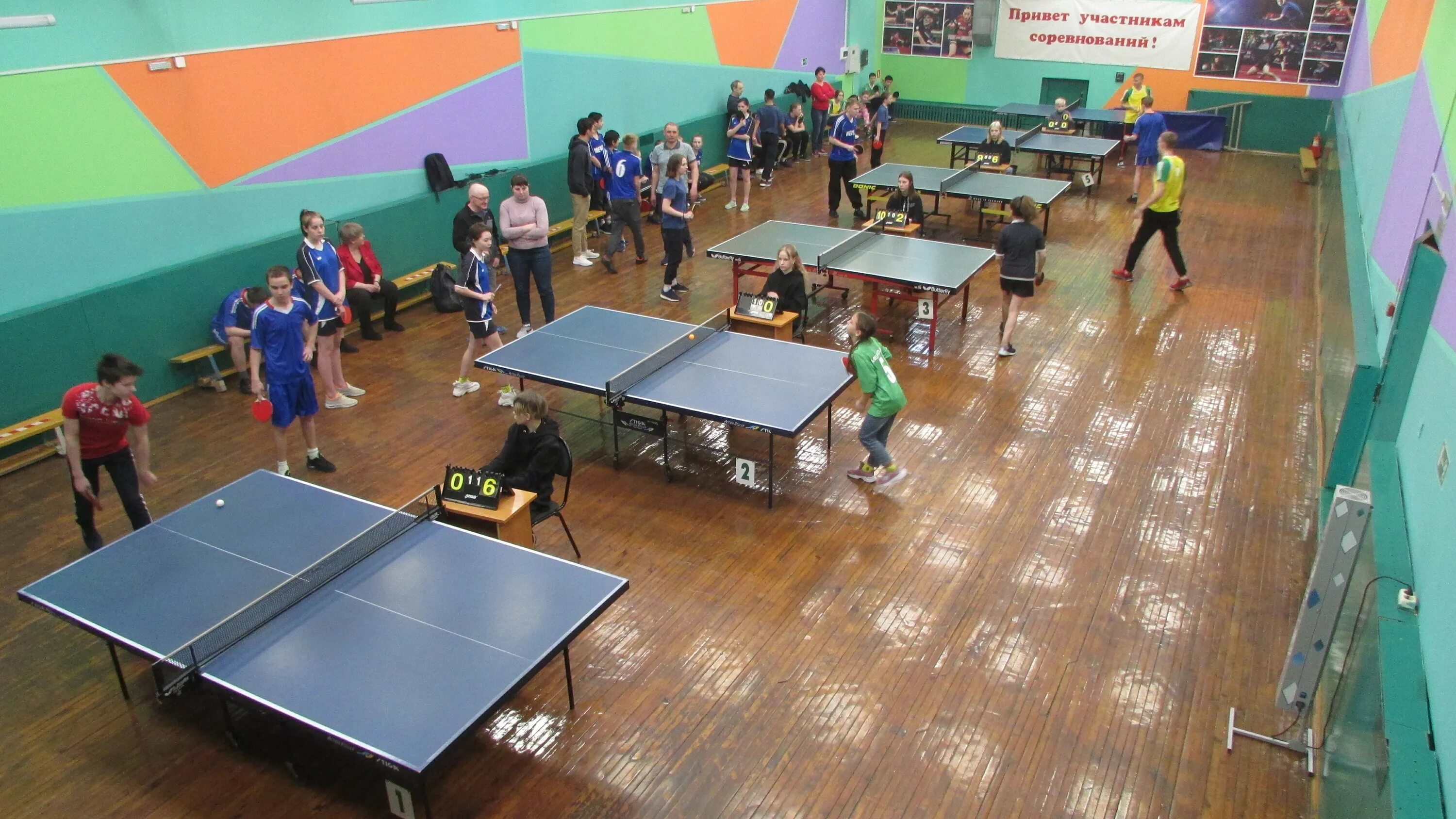 соревнования по настольному теннису 2024