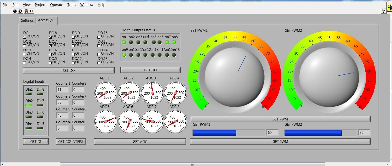 Web control 1. Labview интерфейс. контроллер для labview. digital control labview. виртуальный прибор labview ацп е14-440.