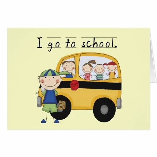 I go to School карточка. Картинка i go to School. Go to School карточка с картинкой. I go to School every Day.