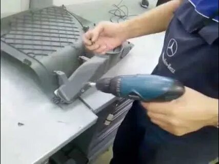 Мерседес виано замена салонного фильтра