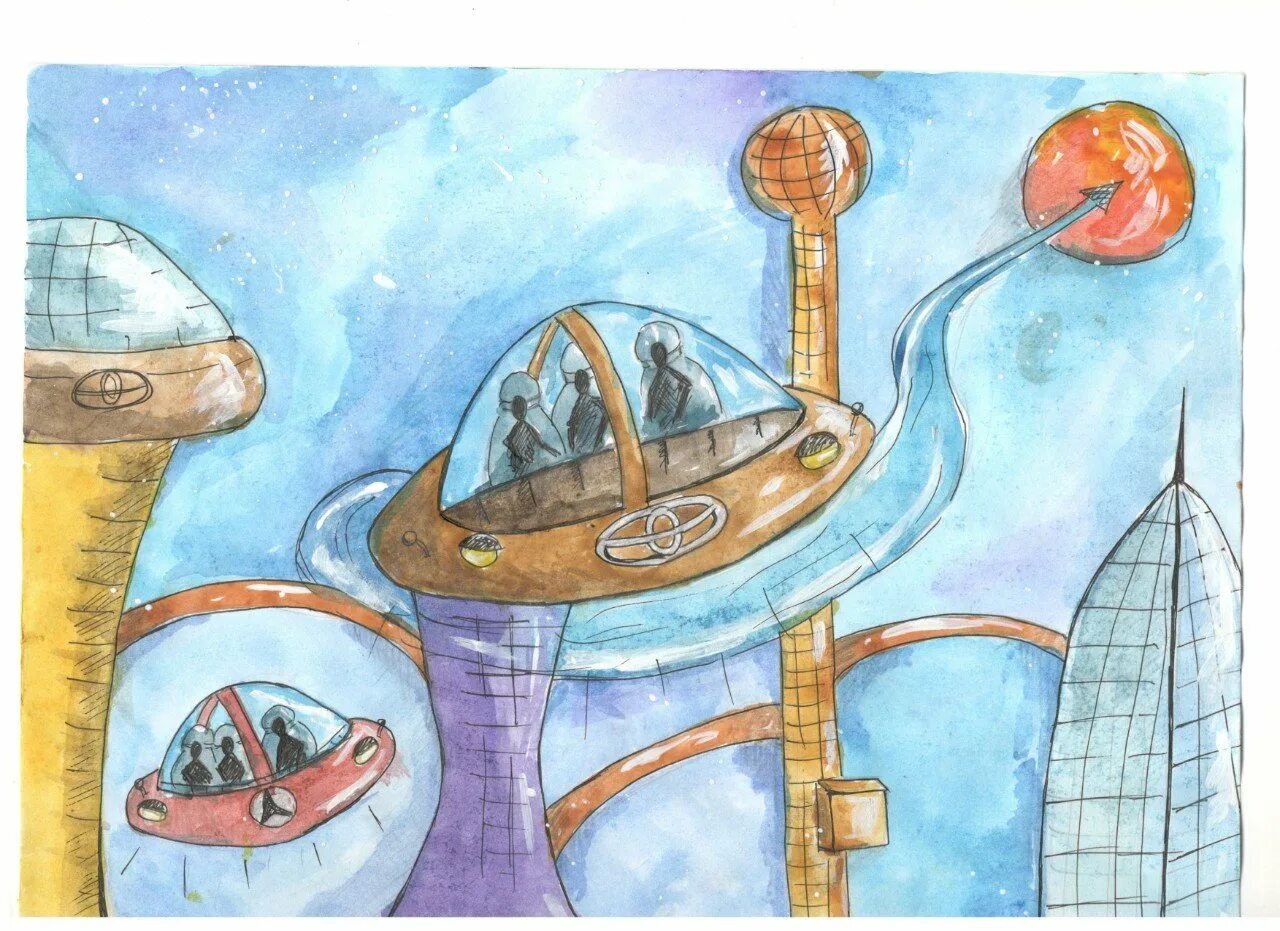 Как можно представить будущее. Рисунок будущего. будущее рисунок. рисунок на тему будущее. город будущего рисунок для детей.