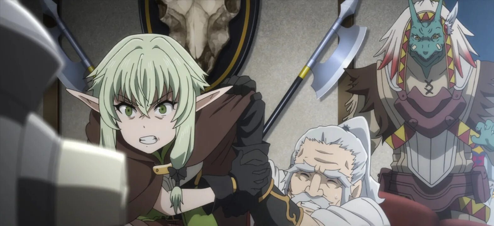 Goblin no suana 3. Убийца гоблинов / goblin slayer (2018). аниме убийца гоблинов 1 сезон. goblin slayer 1 сезон 1 серия. убийца гоблинов 3 сезон.