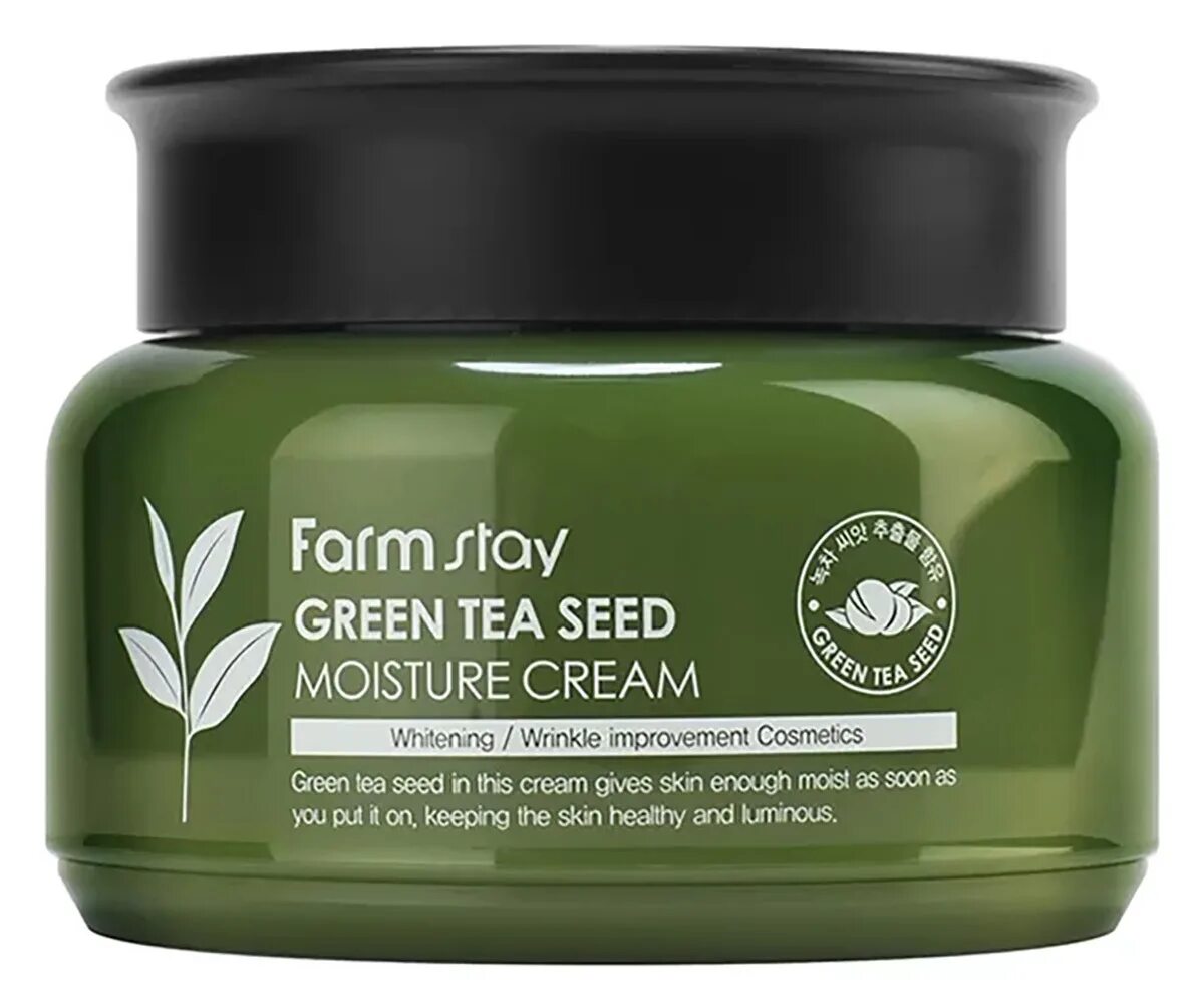 Купить косметику farms. Крем Farmstay Green Tea Seed. Green Tea Seed Moisture Cream. Увлажняющий крем с семенами зеленого чая Farmstay Green Tea Seed Moisture Cream. Увлажняющий крем с семенами зеленого чая, 100г, Farmstay, 100, Farmstay.