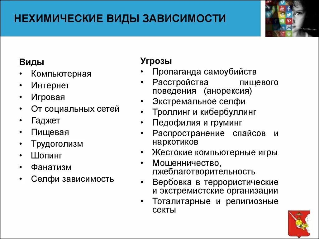 Что относится к нехимическим видам зависимостей ответ. Нехимические виды зависимости. Нехимические аддикции формы. Виды зависимостей человека. Типы аддикции.