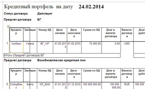 Какой текущий портфель гк 101