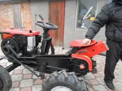 Переделка дизельного мотоблока