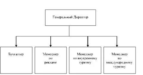 Организационная структура турагентства