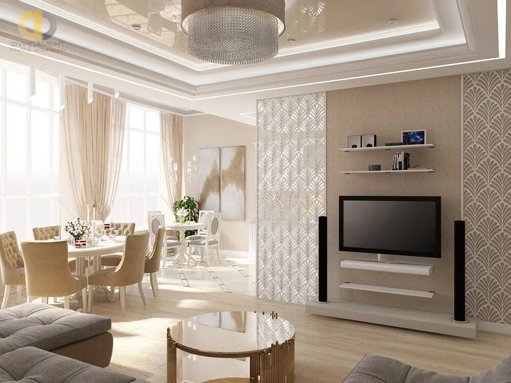 Проект "Спокойствие и неоклассика" / Студия дизайна интерьера ipatov.design