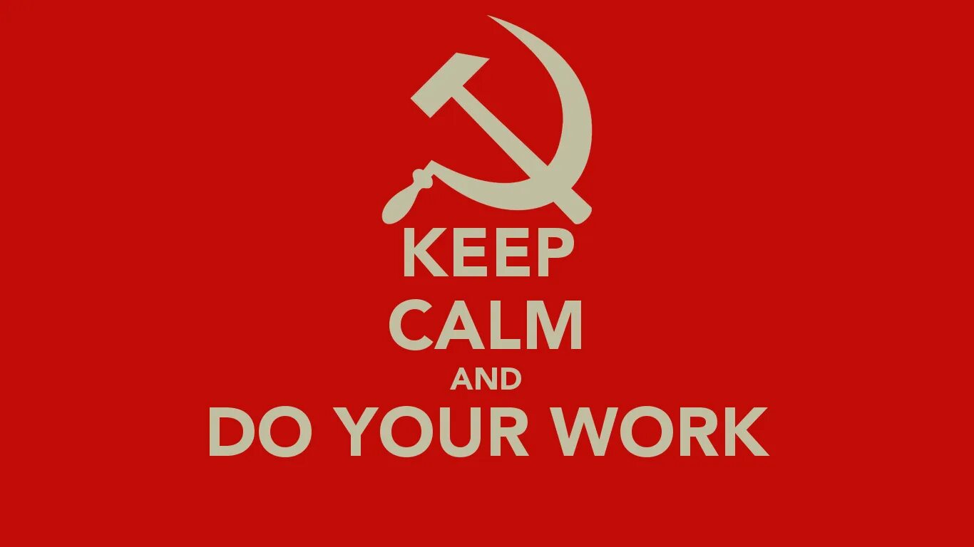 Do your work