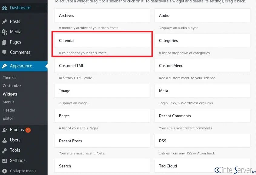 Widget context. Widget context
