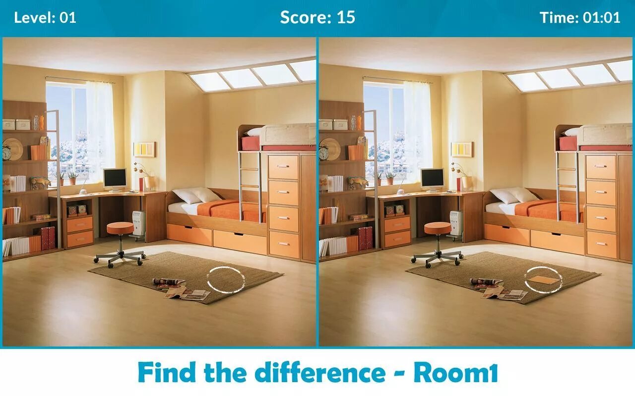 Сравнение комнат. Найди отличия комната. Find the differences Rooms. Найти отличия в комнате.