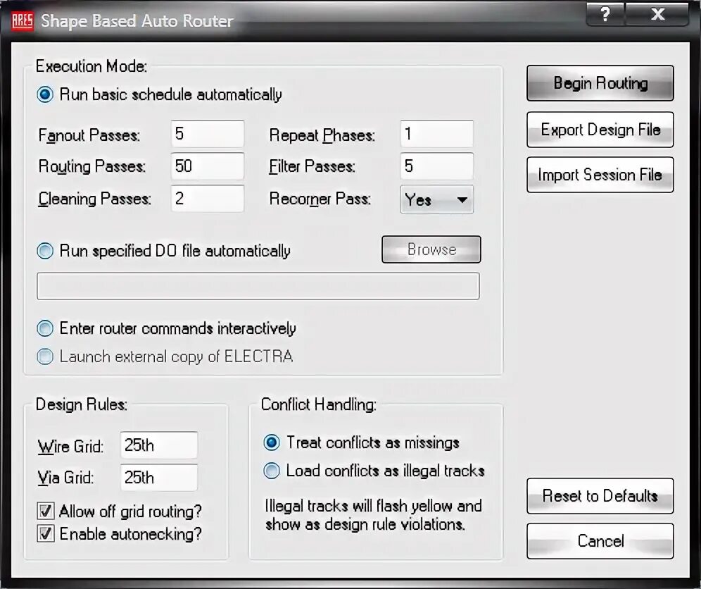 Auto router. Auto router