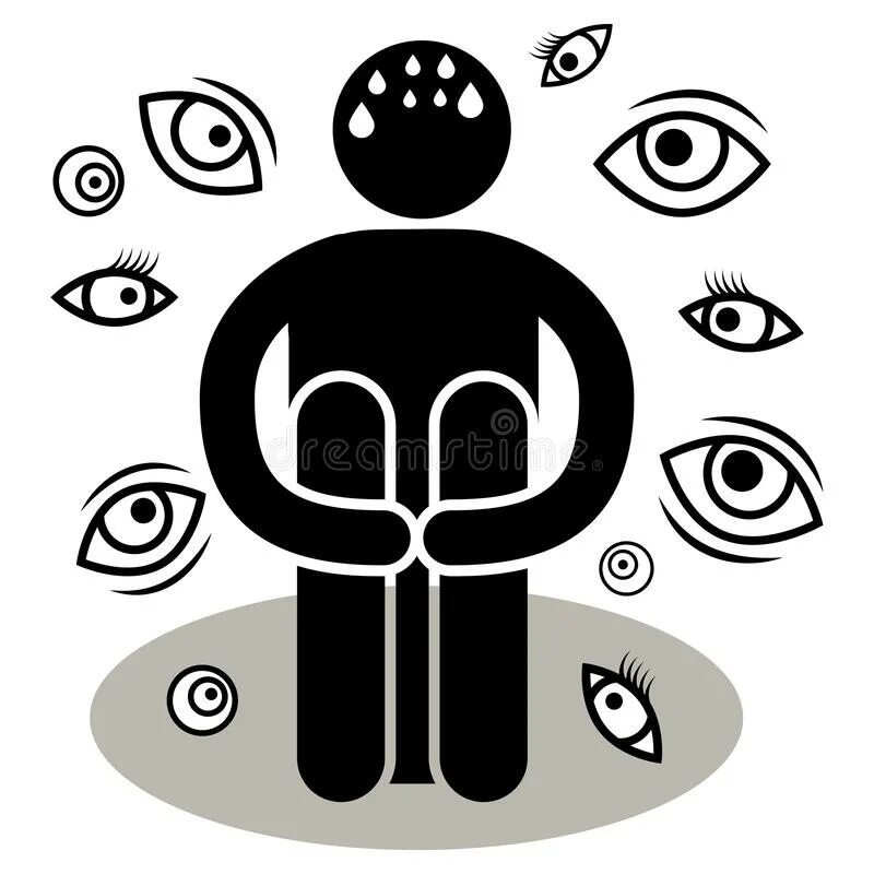 Скопофобия это. Рисунок фобии скопофобия. Скопофобия это. Скопофобия и социофобия. Эвентуальный.