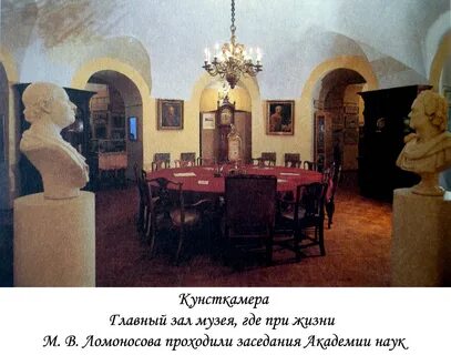 Залы ломоносов