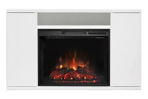 Каминокомплект Brooklyn 25.5 WT + Sparta 25.5 LED S, Brooklyn 25.5 WT + Spa...