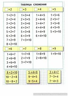 Моро, Волкова - Математика 1 класс, Рабочая тетрадь часть 2 - скачать, распечата