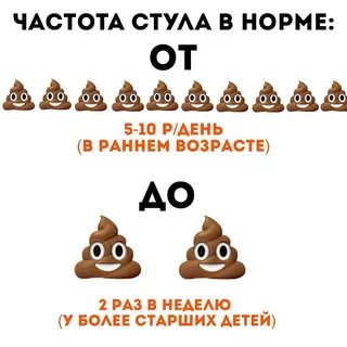 Какой стул должен быть 5 месяцев