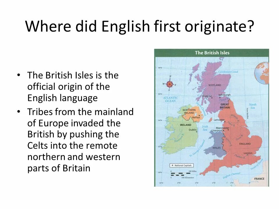 Where did the first. Where did the first