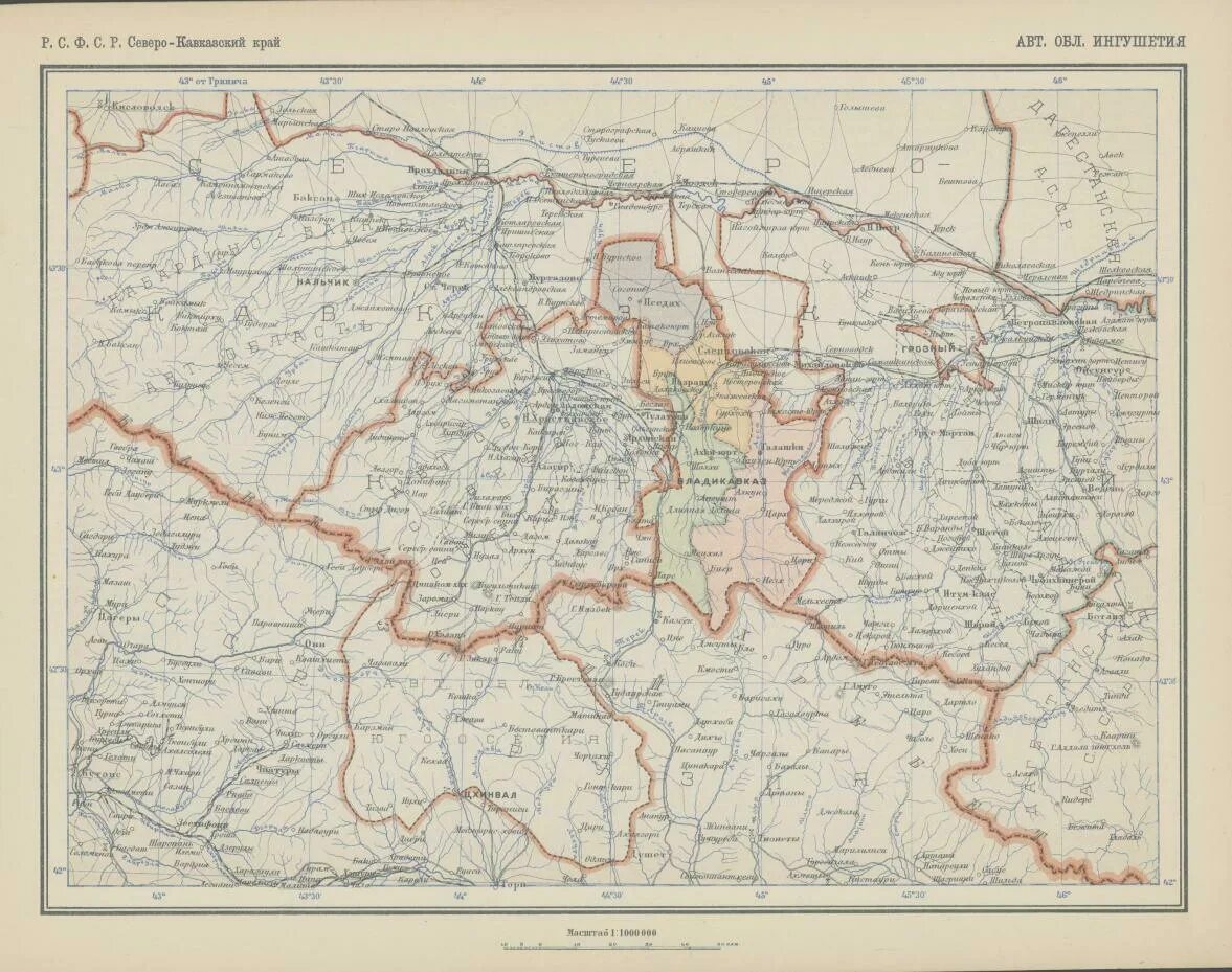 Древняя карта ингушетии. Ингушская область. Карта чечни 1934. Карта ингушетии 1924. Ингушская область.
