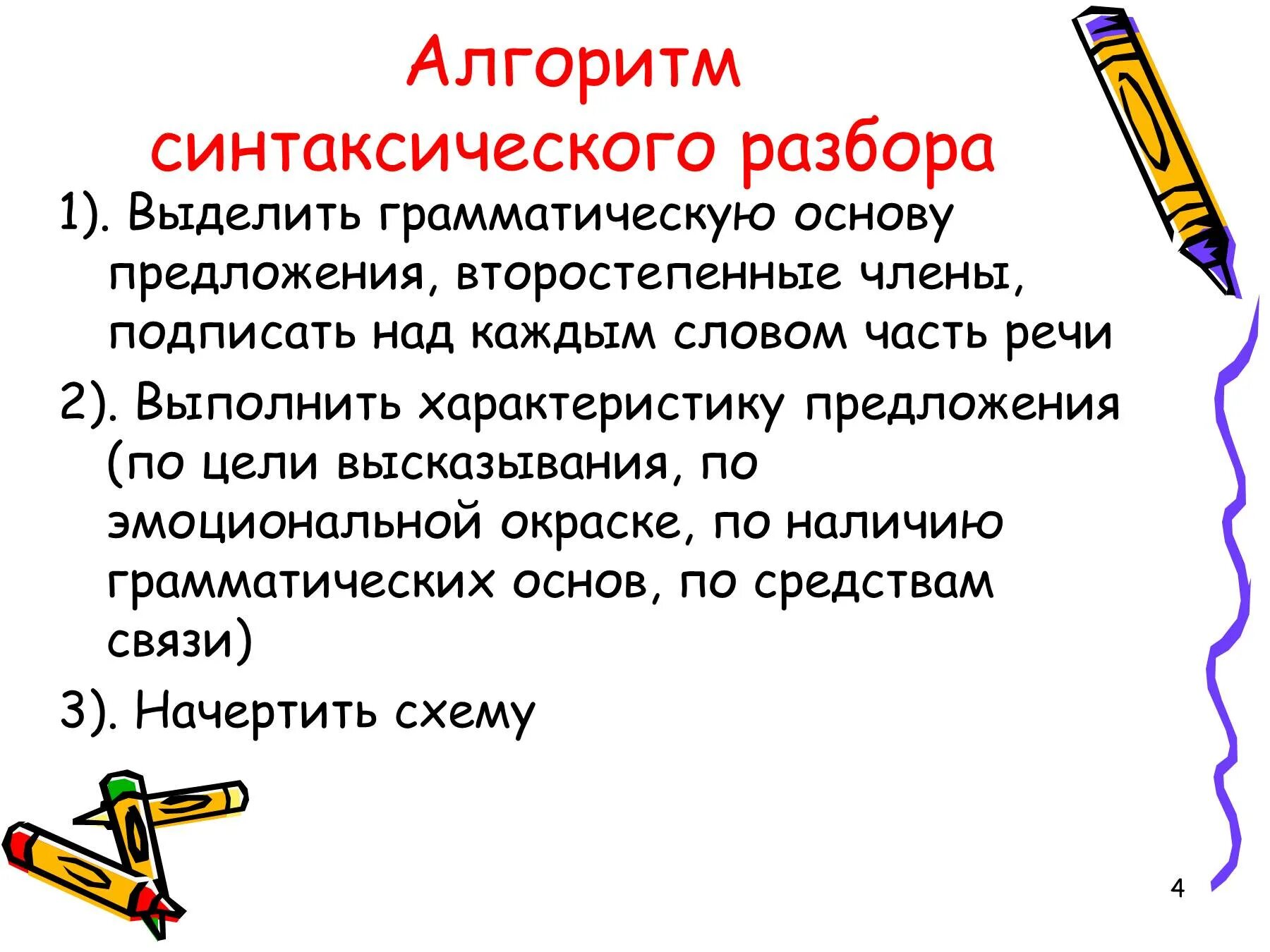 Синтаксический разбор предложения ответ. Алгоритм синтаксического разбора сложного предложения. План разбора предложения 5 класс. Алгоритм синтаксического анализа предложения. Как делается анализ предложения.