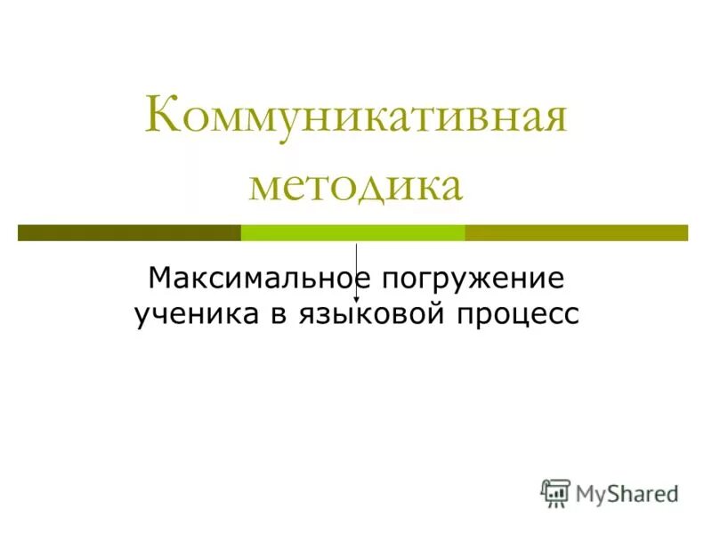 Авторы коммуникативной методики. Авторы коммуникативной методики