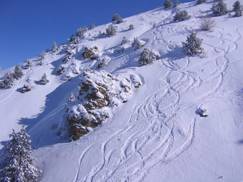 Довольны склон. Фрирайд (горные лыжи и сноуборд). Домбай горнолыжный курорт. Катание на лыжах. Церматт швейцария сноубордисты.
