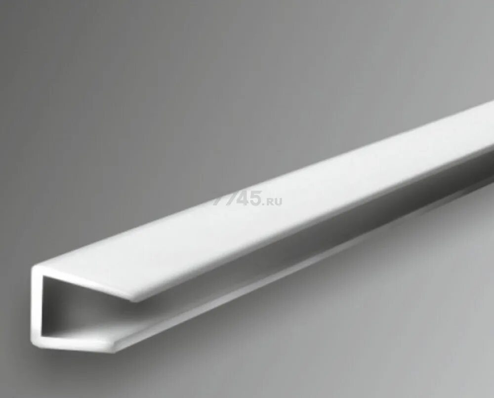 225 белый. Направляющие для шторок. Направляющая для штор. Карниз алюминиевый двухрядный olexdeco. (2шт/уп).