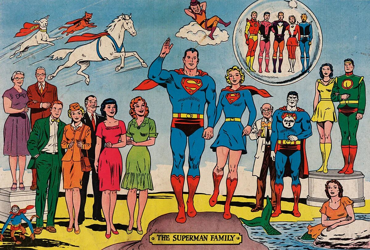 Супермен старые комиксы. Первый комикс про Супермена. Комиксы Супергерои. Семья Супермена. Про супергероя по английскому