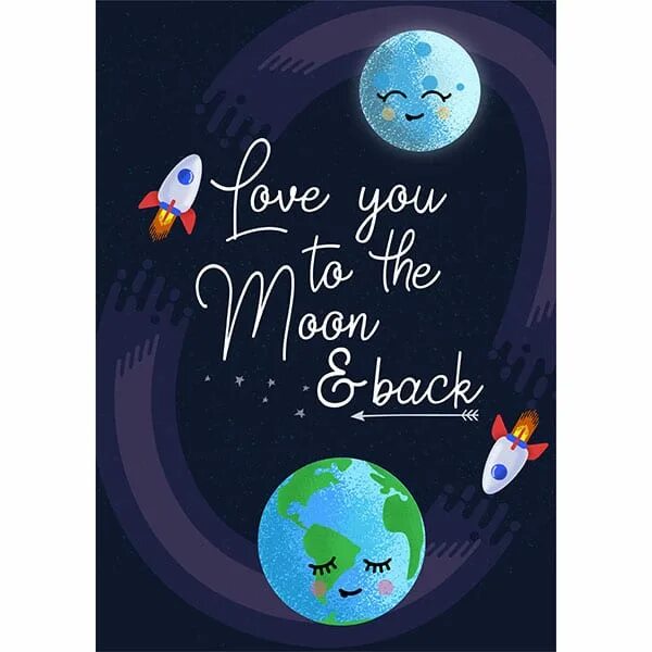 Flying to the moon and back. To the Moon and back книга. I Love you to the Moon and back картинка. Планета с надписями to the Moon and back. I Love from the Earth to the Moon and back.