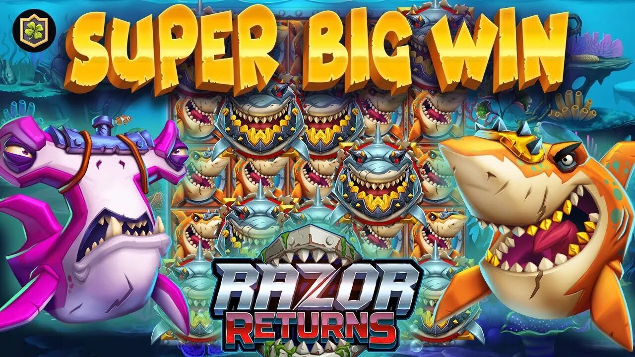 Razor Returns. Razor Returns Slot. Разор Шарк. Razer Slot. Razor shark returns