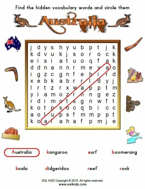 Find and circle