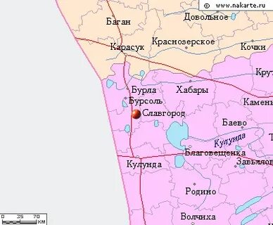Покажи карту славгорода