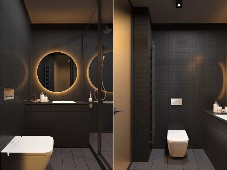ДИЗАЙН СТУДИЯ А+Б ВКонтакте Bathroom design luxury, Restroom design, Small bathr