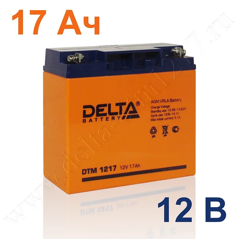 Delta Battery DTM 1217 12в 17 а·ч. Аккумуляторная батарея 17 Ач Delta DTM 1217. Аккумулятор Дельта ДТМ 1217. Аккумулятор Delta DTM 1217 12v AGM (17 Ач).