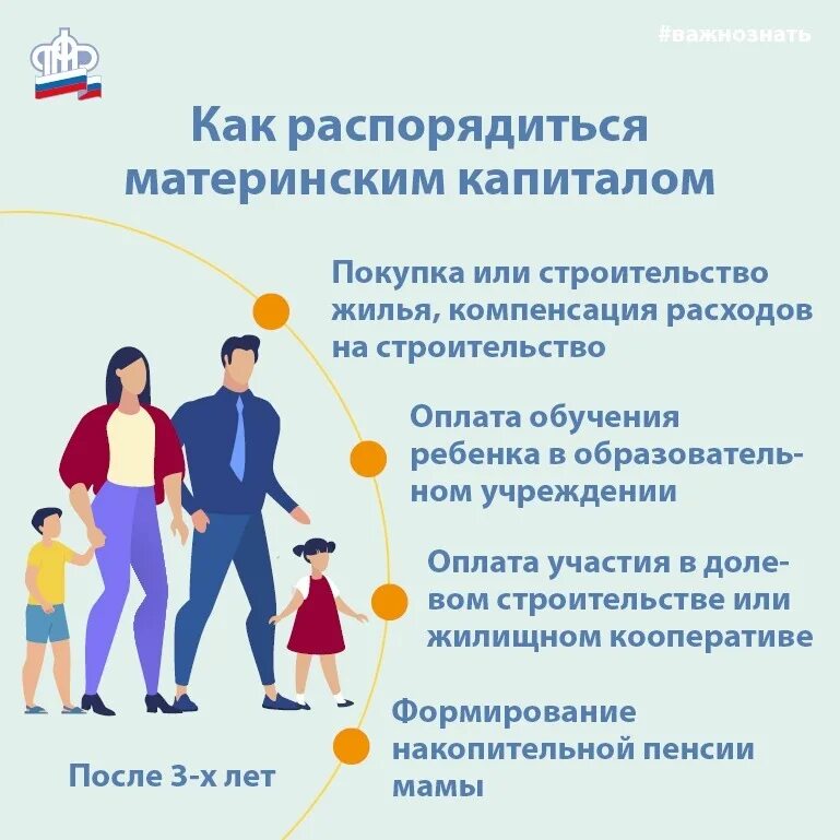 Через какое время можно использовать материнский. Материнский капитал. материнский семейный капитал. направления использования материнского капитала. направление использование материнского(семейного) капитала.