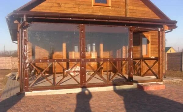 Чем закрыть веранду на зиму