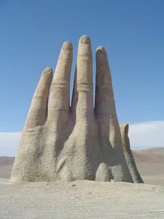 Рука пустыни в пустыне атакама