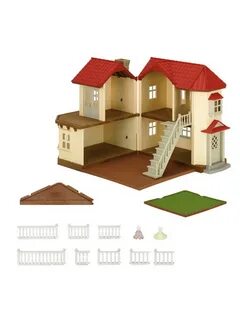 Большой дом со светом sylvanian
