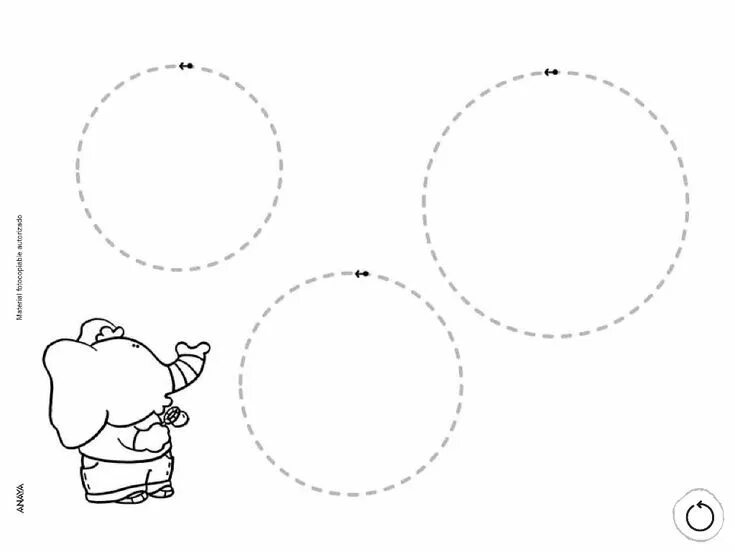 Trace and circle. Раскраска бабл класс. circle coloring for kids.