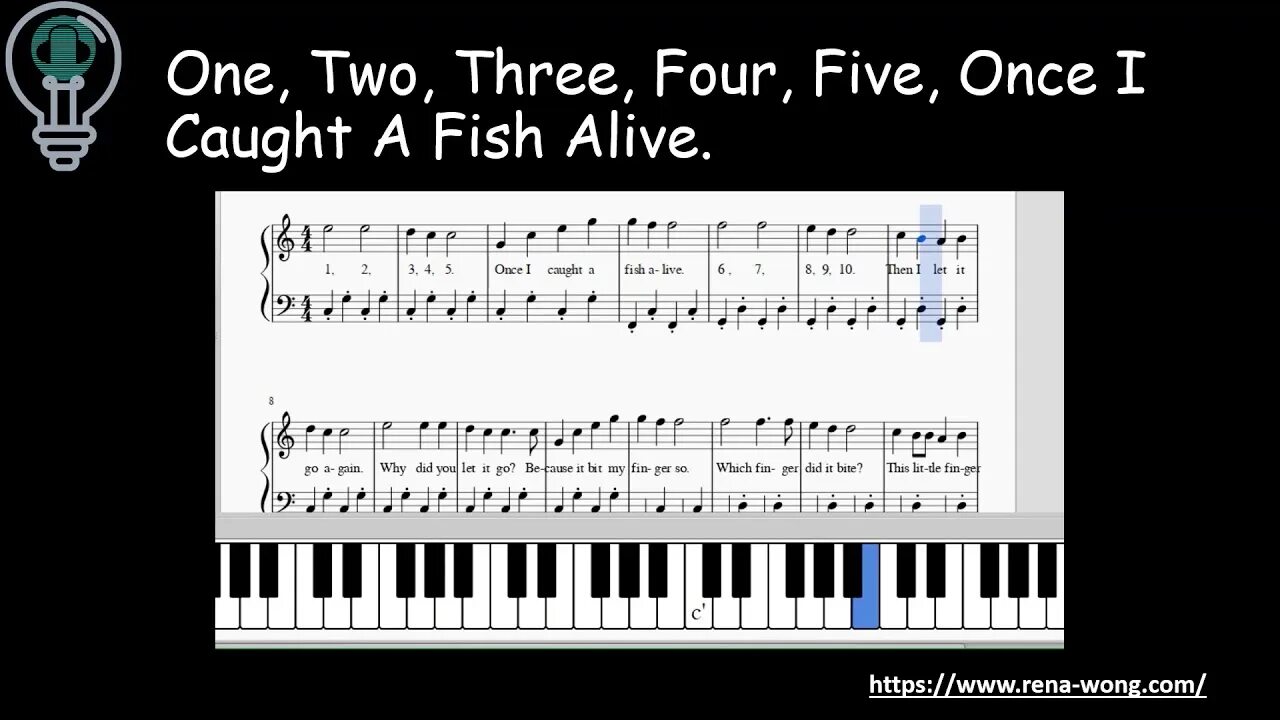 One two three four Five песня. I caught Fish Alive. One two three four Five once i caught a Fish Alive текст. Песня четыре 1